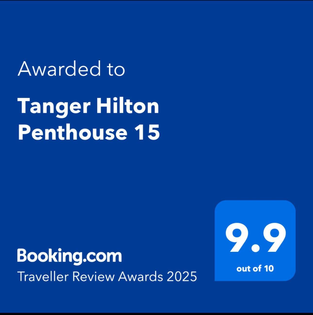 Tanger Hilton Penthouse 15 Leilighet Eksteriør bilde